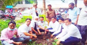 গণদাবি পরিষদ কেন্দ্রীয় কমিটির বৃক্ষরোপণ