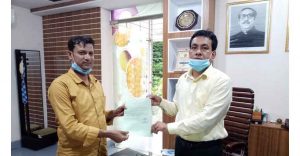 জাহিদ হাসানে'র মনোনয়ন জমা